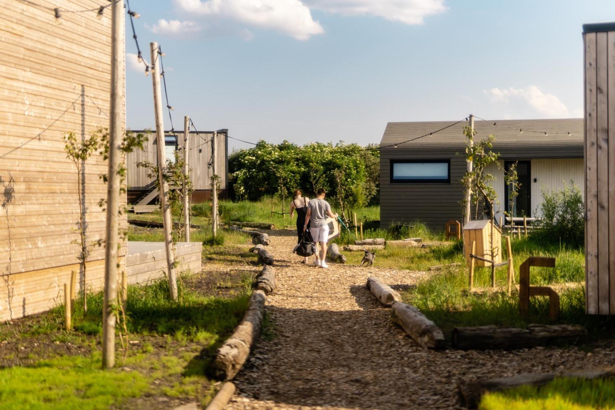 Basecamp Tiny House Eco-Resort Ijmuiden IJmuiden Exteriör bild